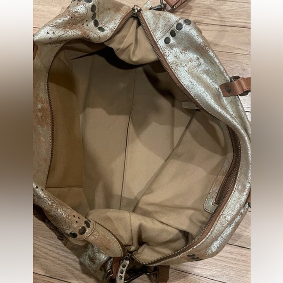 FREE PEOPLE We The Free Pyrite Augustine Tote Free People NWT - Picture 12 of 14